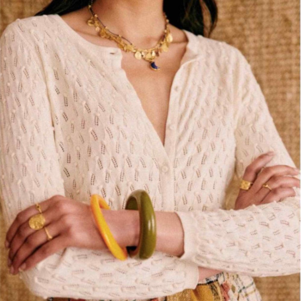 Sezane Philippe Cardigan, size M
